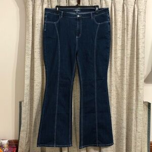 ModCloth The Bianca High Rise Flared Jeans
